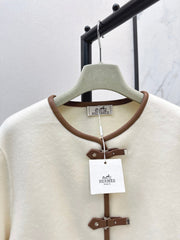 HERMES 25S REVERSIBLE SHORT CASHMERE COAT 130