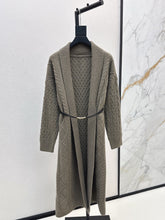 HERMES 25S LONG KNIT CARDIGAN 99430