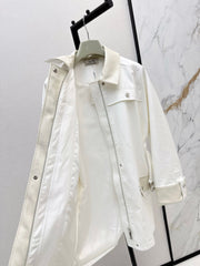 HERMES 25S LONG WINDJACKET 99430