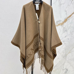 MAX MARA 25S JACQUARD CAPE COAT 009