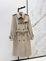 BURBERRY 25S LONG WOOL COAT 286