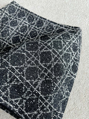 DIOR 25S PLEATED PLAID SKIRT STYLE 009