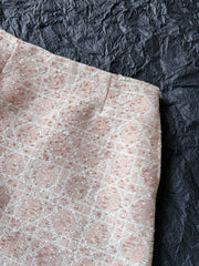 DIOR 25S PLEATED PLAID SKIRT STYLE 058