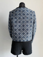 DIOR 25S CANNAGE CROPPED JACKET STYLE 056