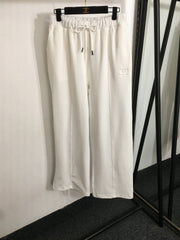 CELINE 25S HOODIE AND WIDE-LEG ELASTIC PANTS SET 0107