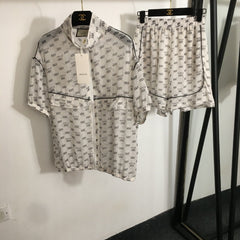 GUCCI JACKET AND SHORTS SET STYLE 64