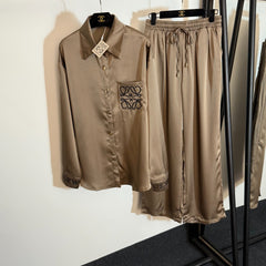 LOEWE SHIRT AND TROUSERS SET STYLE 136