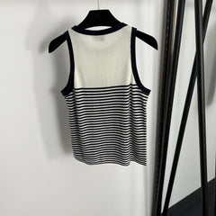 MIUMIU SLEEVELESS KNIT TOP STYLE 361