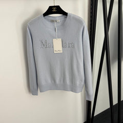 MAX MARA 25S LONG-SLEEVE PULLOVER SWEATER 218