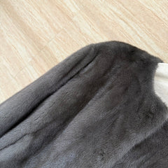 HERMES 25S SHORT MINK FUR COAT 177