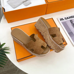 Eze 30 Sandal Brown Suede