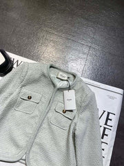 CELINE 25S SHORT KNIT JACKET 0075