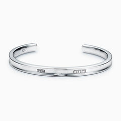 1837 CUFF IN SILVER NARROW
