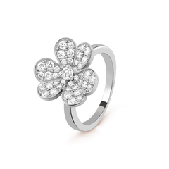 FRIVOLE SILVER DIAMOND RING