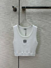 Loew Cropped Anagram Tank Top