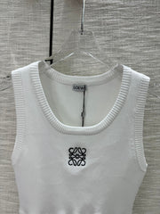 Loew Cropped Anagram Tank Top