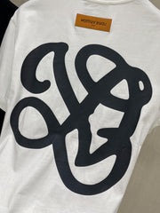 LV T-SHIRT IN WHITE COTTON 239617