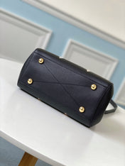 MONTAIGNE BB 29CM BLACK BEIGE MONOGRAM LEATHER