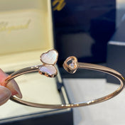 HAPPY HEART MOP PINK GOLD