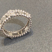 PERLEE SILVER DIAMOND RING