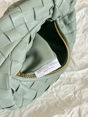 BV MINI JODIE 28CM GREY LAMBSKIN LEATHER