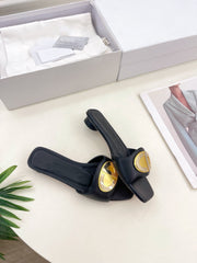 CD FOREVER HEELED 1.5CM BLACK