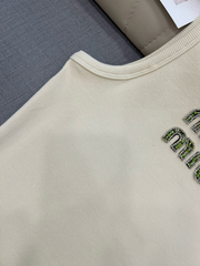 Miu Hand-beaded camisole