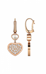 HAPPY HEART EARRINGS FULL DIAMOND