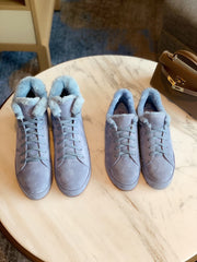 LP WINTER NUAGES SNEAKERS SAPPHIRE LAMBSKIN