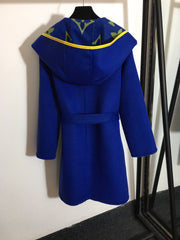 LV 25S BELTED WOOL COAT 0142