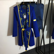 LV 25S BELTED WOOL COAT 0142