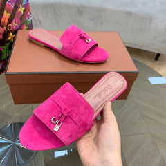 LP SUMMER CHARMS SANDALS BRIGHT PINK SUEDE