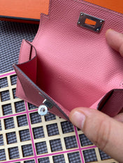 HM Kelly Pocket 13.5 Pink Epsom Shw