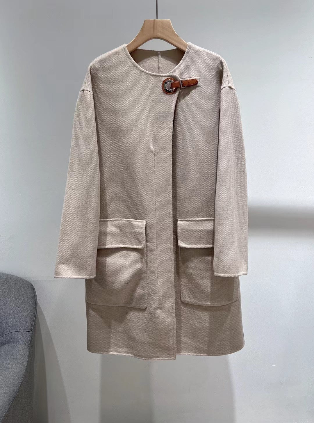 HERMES 25S CASHMERE COAT 124