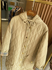 BURBERRY 25S LONG HOODED COAT 062