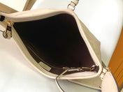 CARRYALL PM 29 WHITE MONOGRAM GRAINED COWHIDE LEATHER
