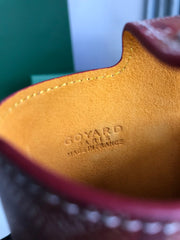 MONTMARTRE GM CASE 18 IN CLASSIC RED GOYARDINE CANVAS