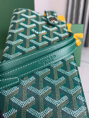 MONTMARTRE GM CASE 18 IN GREEN GOYARDINE CANVAS