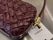 KNOT 20 IN BAROLO LAMBSKIN WITH CHAIN