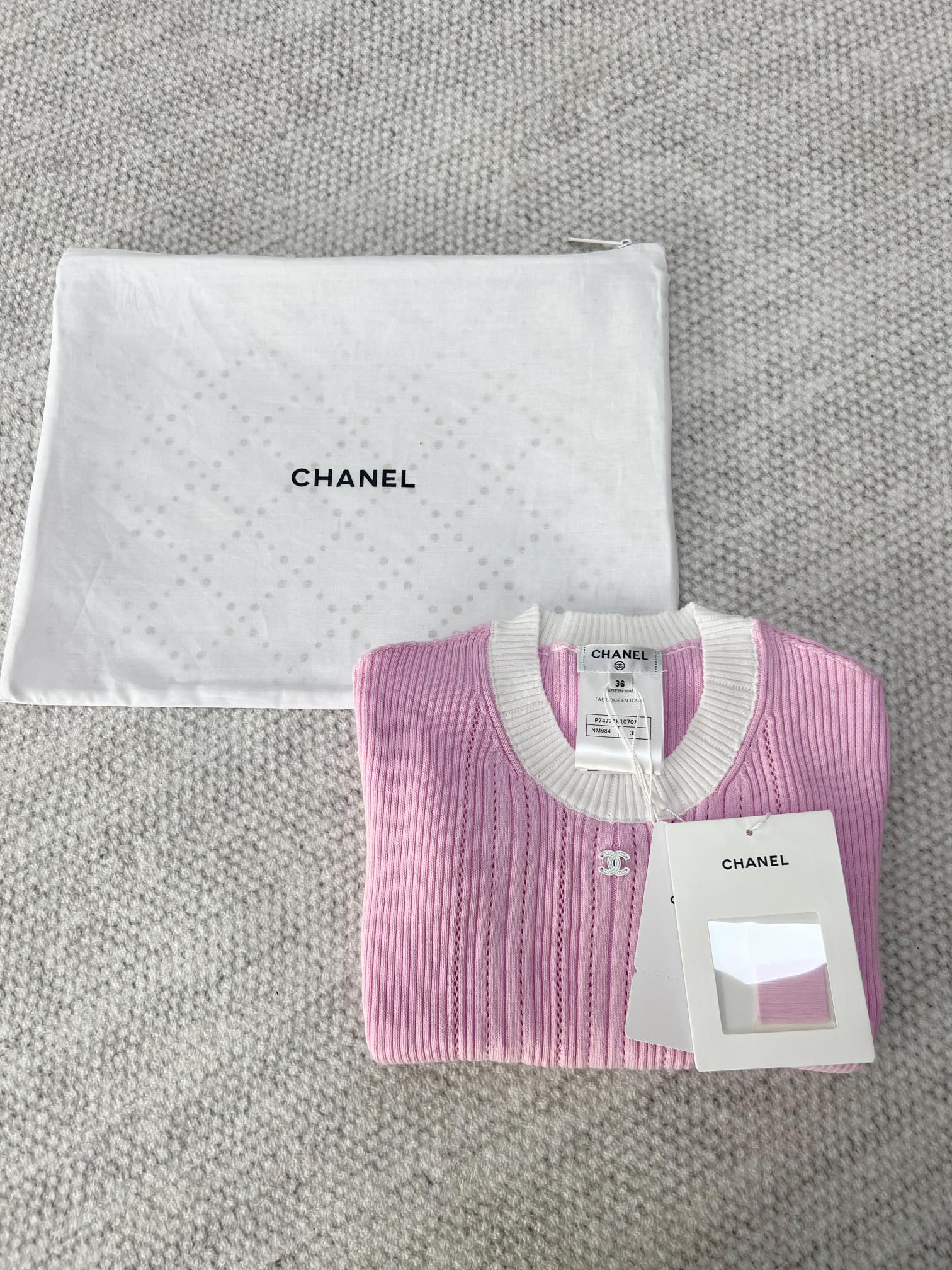 CHANEL KNIT TOP STYLE 21