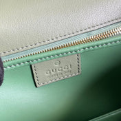 BLONDIE 23 TOP-HANDLE BAG LIGHT GREEN CALFSKIN