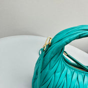 MINI HOBO 20 BAG IN TF BLUE SHEEPSKIN