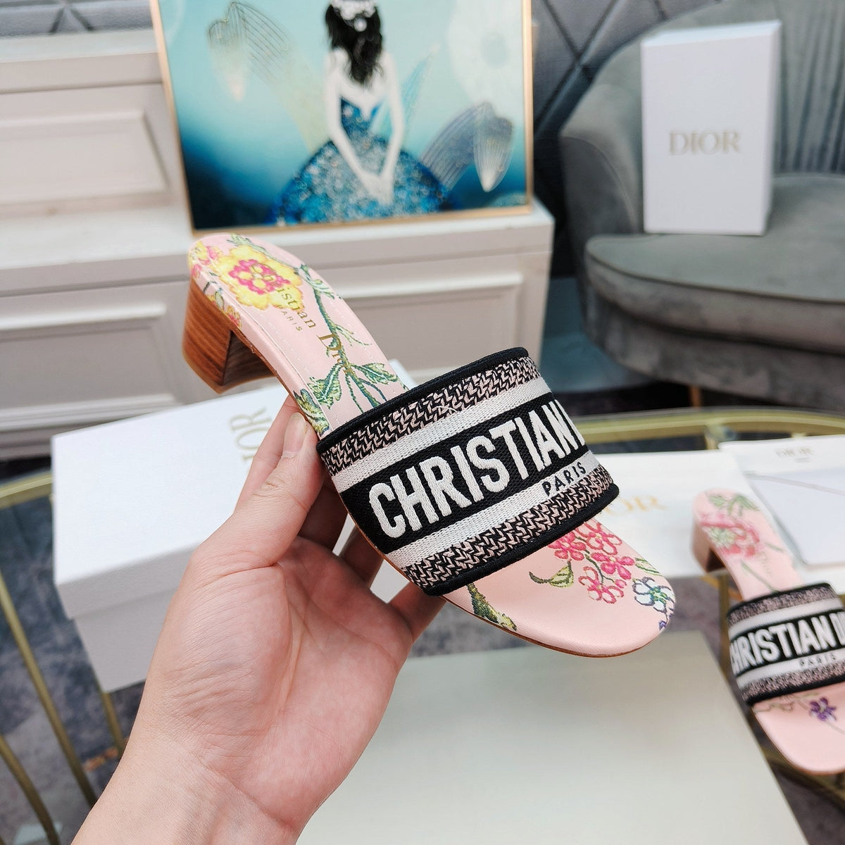 CD Mule Dway Heeled Slide 45mm Style 3