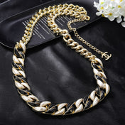 CHANEL 25S CHAIN BELT IN SILVER METALLIC 614405