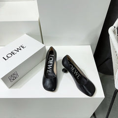 LW TOY PUMP 95 BLACK CALFSKIN