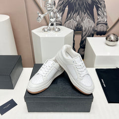 SL/61 SNEAKERS IN WHITE CALFSKIN