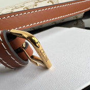 TRIOMPHE 20 WHITE PATTERN CALFSKIN
