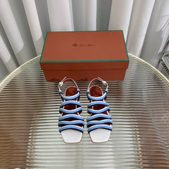 LP SPRIGHTLY CHARMS SANDAL SKY CALFSKIN