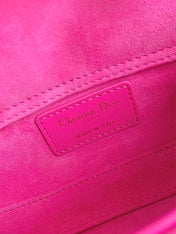 MINI D-JOY BAG 17 IN HOT PINK LAMBSKIN