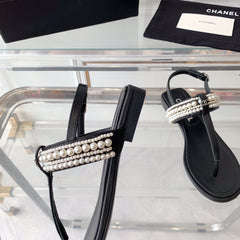 SLINGBACKS black LAMBS